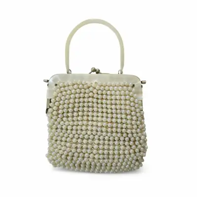 Bolso de Nácar Vintage c.a. 1950 - 1960 - miniatura 1
