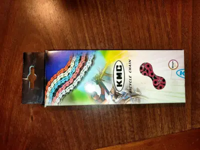 BMX impecb,sillin,puños,cadena kmc roja hay q inst - miniatura 6