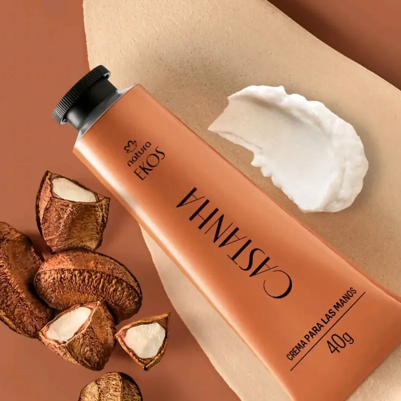 Crema Hidratante para Manos Natura Ekos Castaña 75g - 3