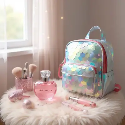 Perfume Natalie Kokone Rosado con Mochila - miniatura 5