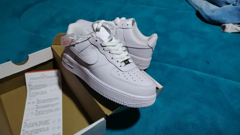 Zapatillas Nike Air Force 1 Blancas - 5