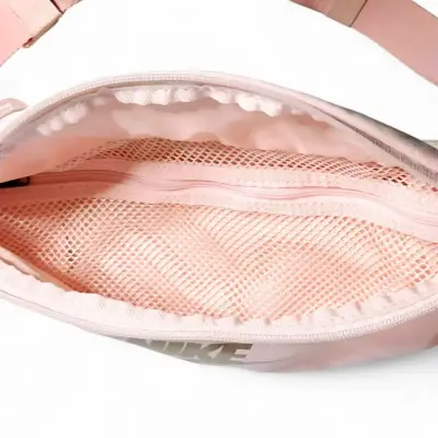 Riñonera Nike rosa con logo dorado - miniatura 3