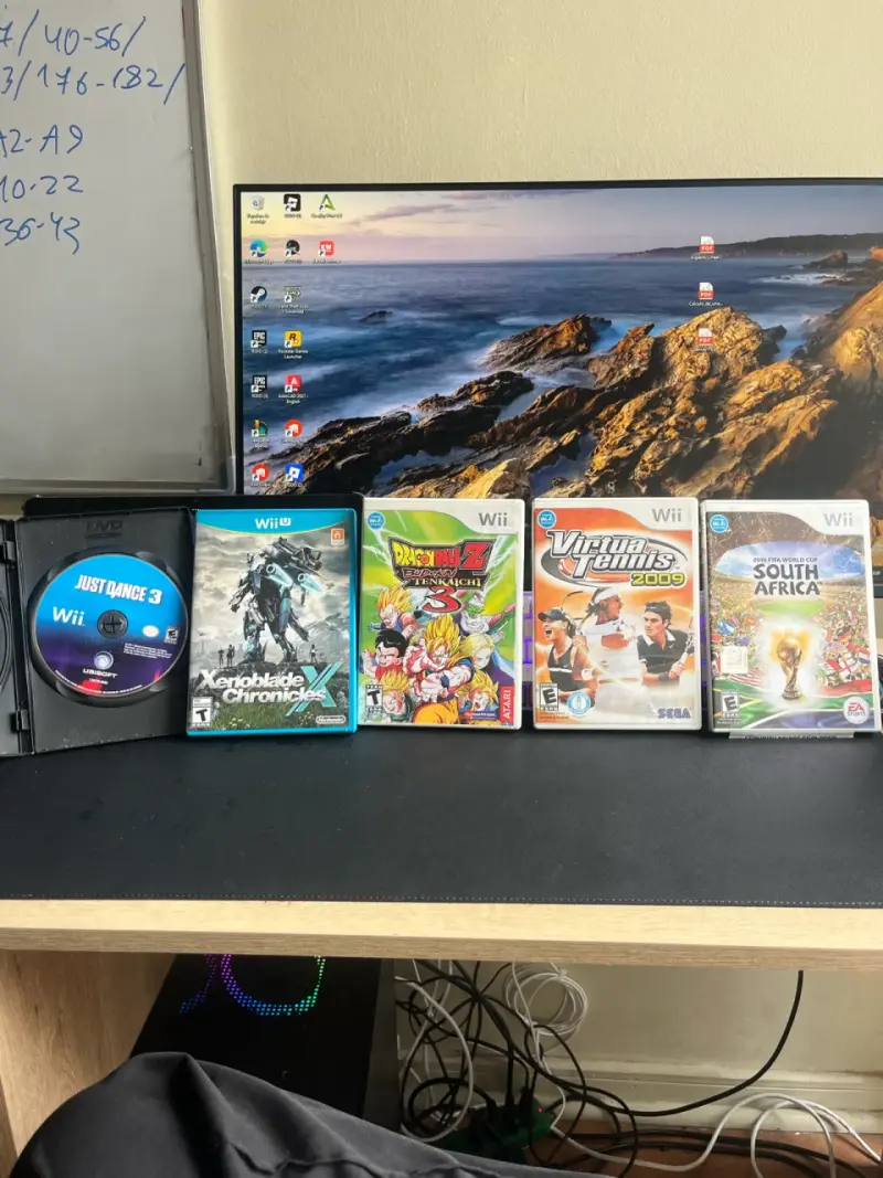 Lote de juegos No se sabe si funcionan - 1