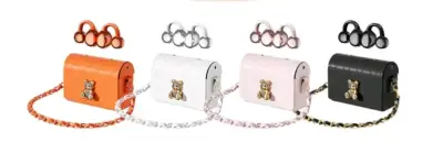 Audífonos Bluetooth con Estuche Tipo Cartera Oso - miniatura 1