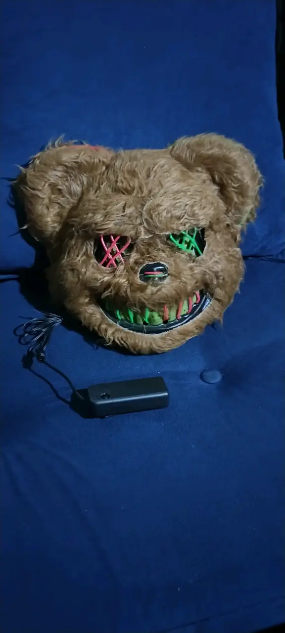 Máscaras LED de conejo y oso para  Halloween 🎃 - 2