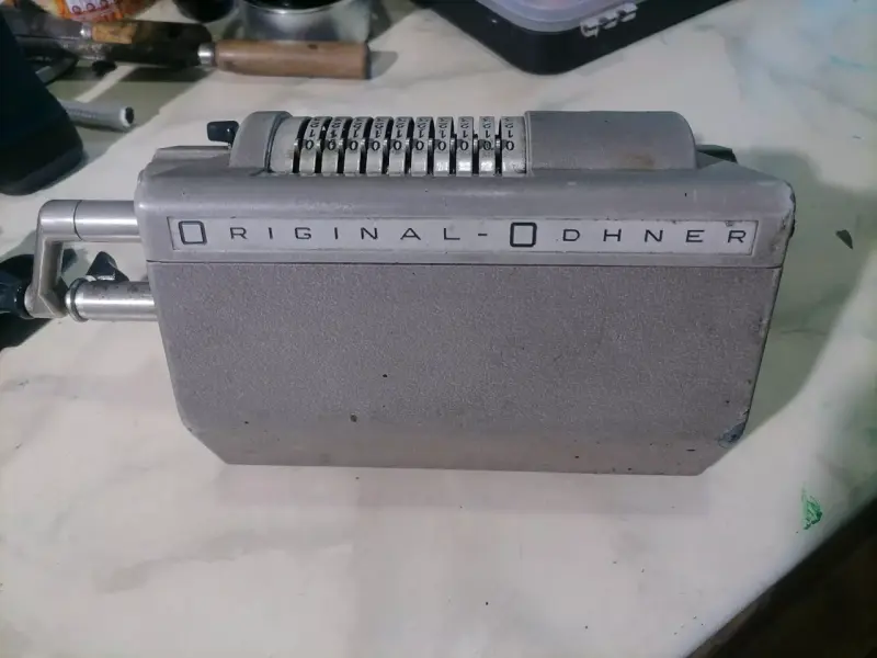 Sumadora mecánica Original Odhner vintage - 2