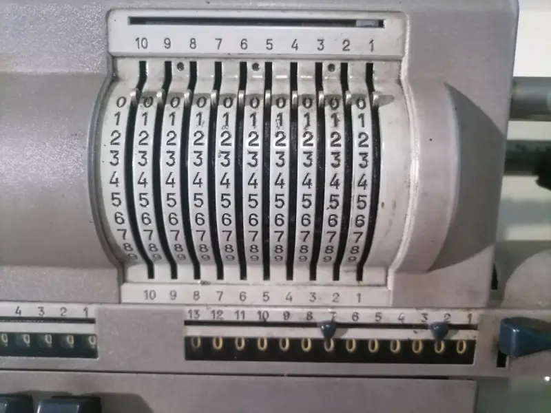Sumadora mecánica Original Odhner vintage - 3
