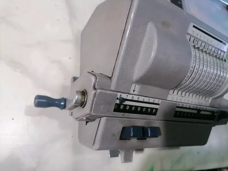 Sumadora mecánica Original Odhner vintage - 5