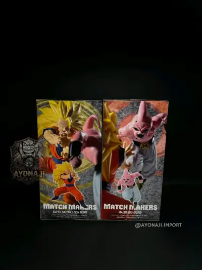Figuras Dragon Ball Z Saiyan 3 y kid bu - miniatura 2