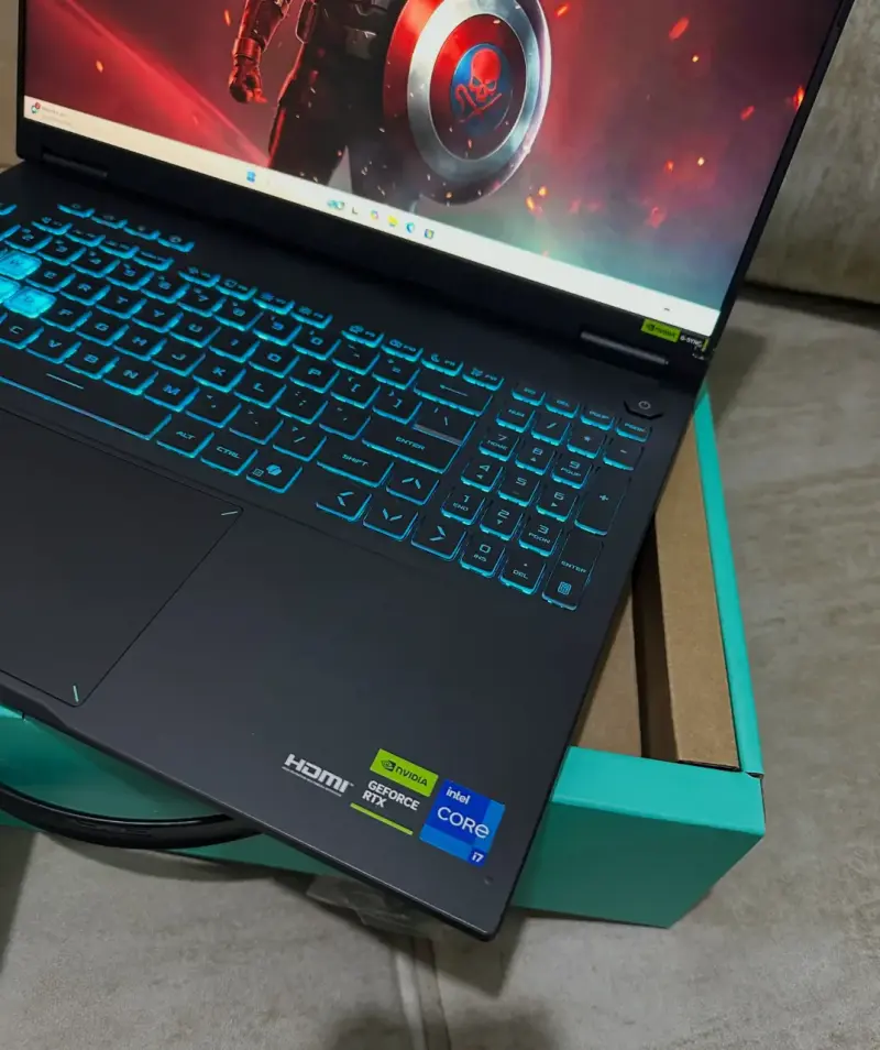 ASUS Portátil gaming TUF Gaming F16 de 16" FHD+ - 2