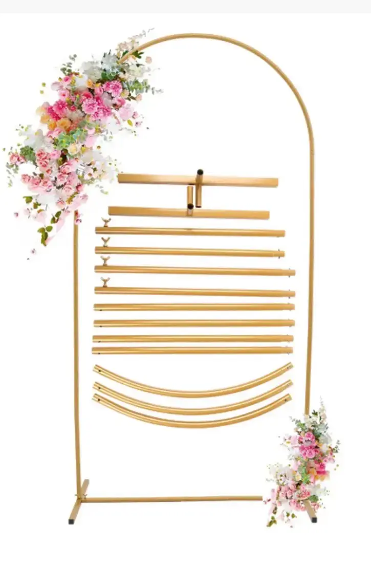 Arco de Metal para Decoración de Bodas y Eventos - 1