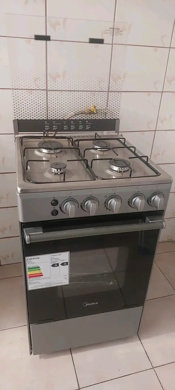 Cocina a gas Midea 4 quemadores - 1