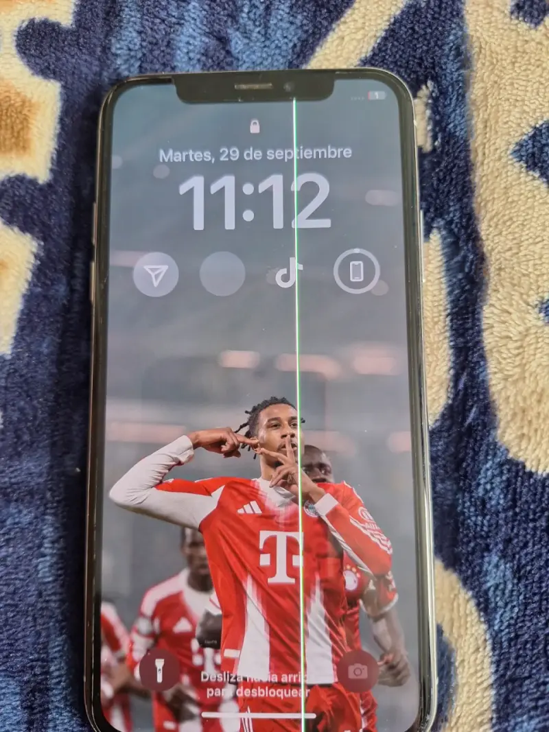 iPhone X con pantalla dañada - 3