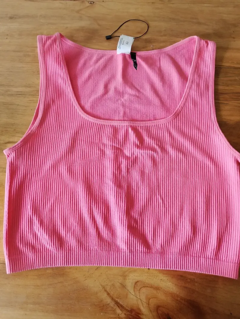 Top deportivo rosa FSP talla M - 2