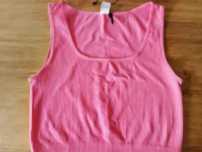 Top deportivo rosa FSP talla M - miniatura 3