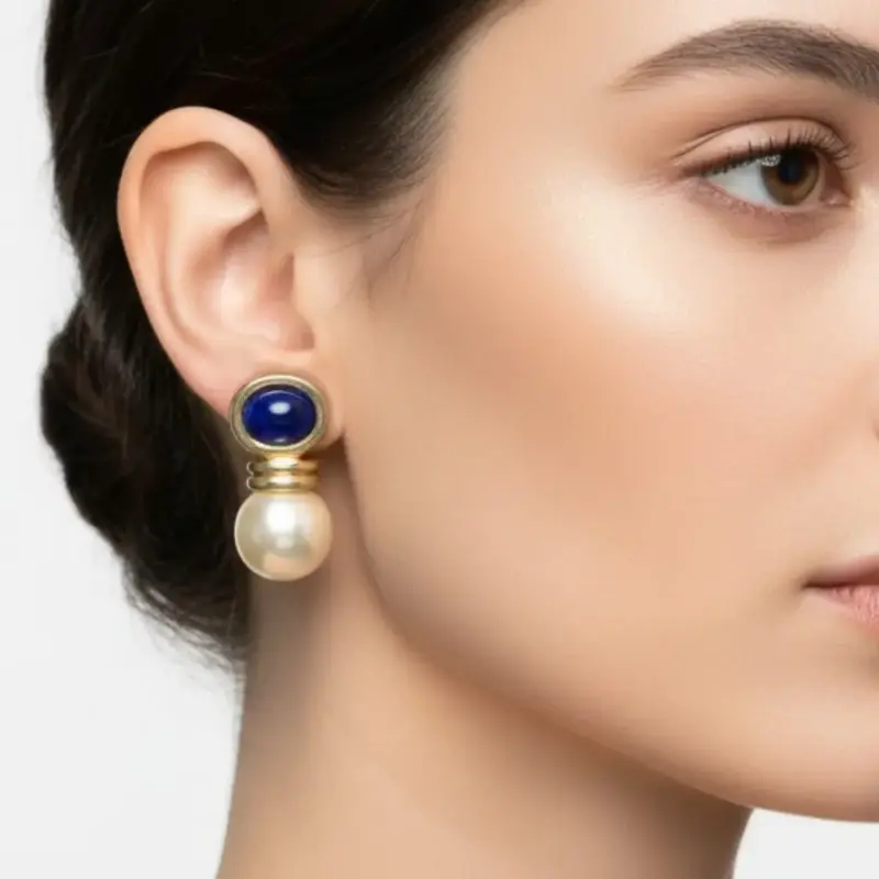 Aros de Clip Vintage 1980-1990 - 2