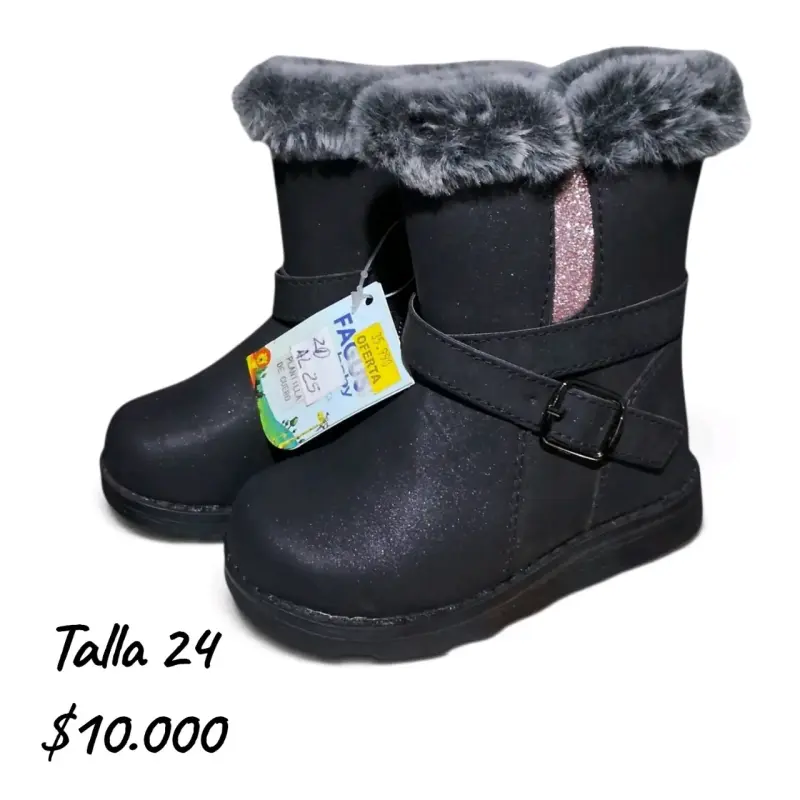 Botas de niña Talla 24 Marca Fagus - 1