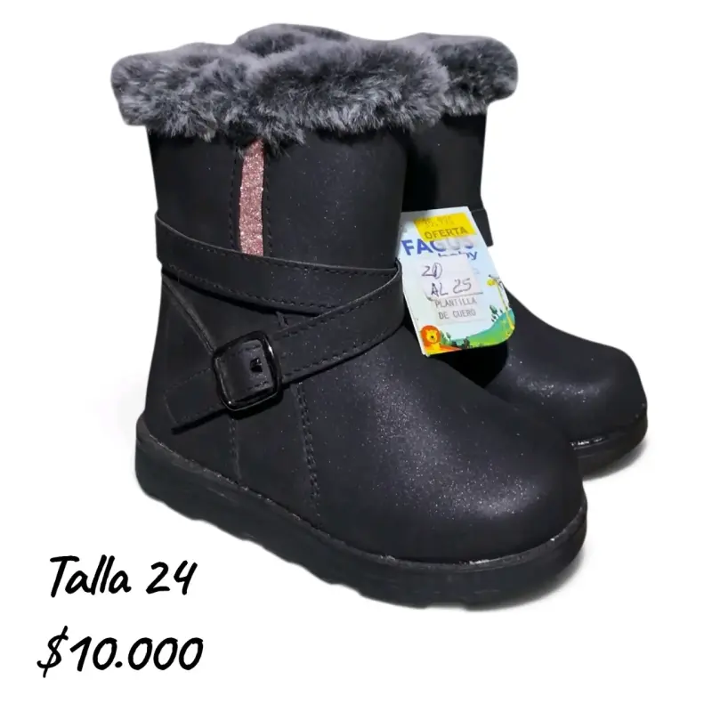 Botas de niña Talla 24 Marca Fagus - 2