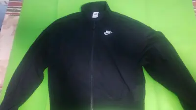 Chaqueta deportiva negra Nike para hombre - miniatura 1