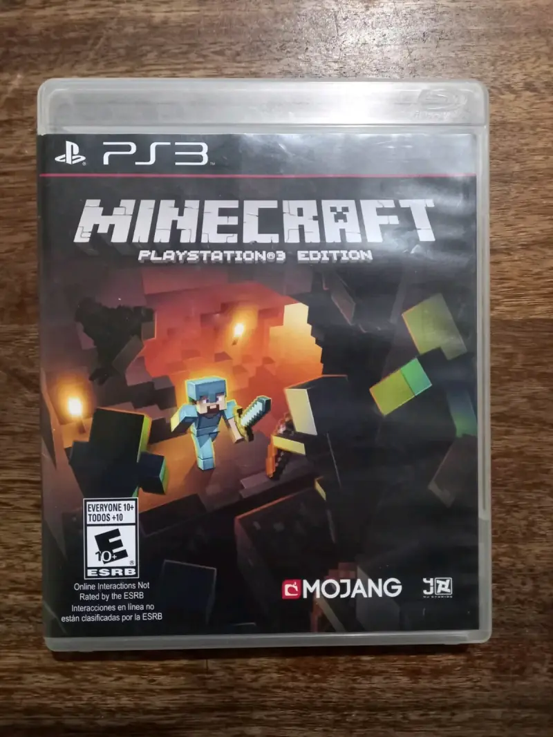 Minecraft para PS3 en buen estado