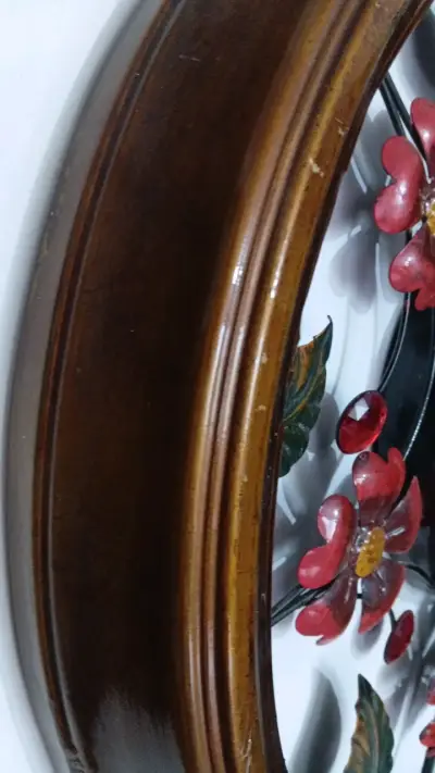 Reloj vintage de flores - miniatura 4