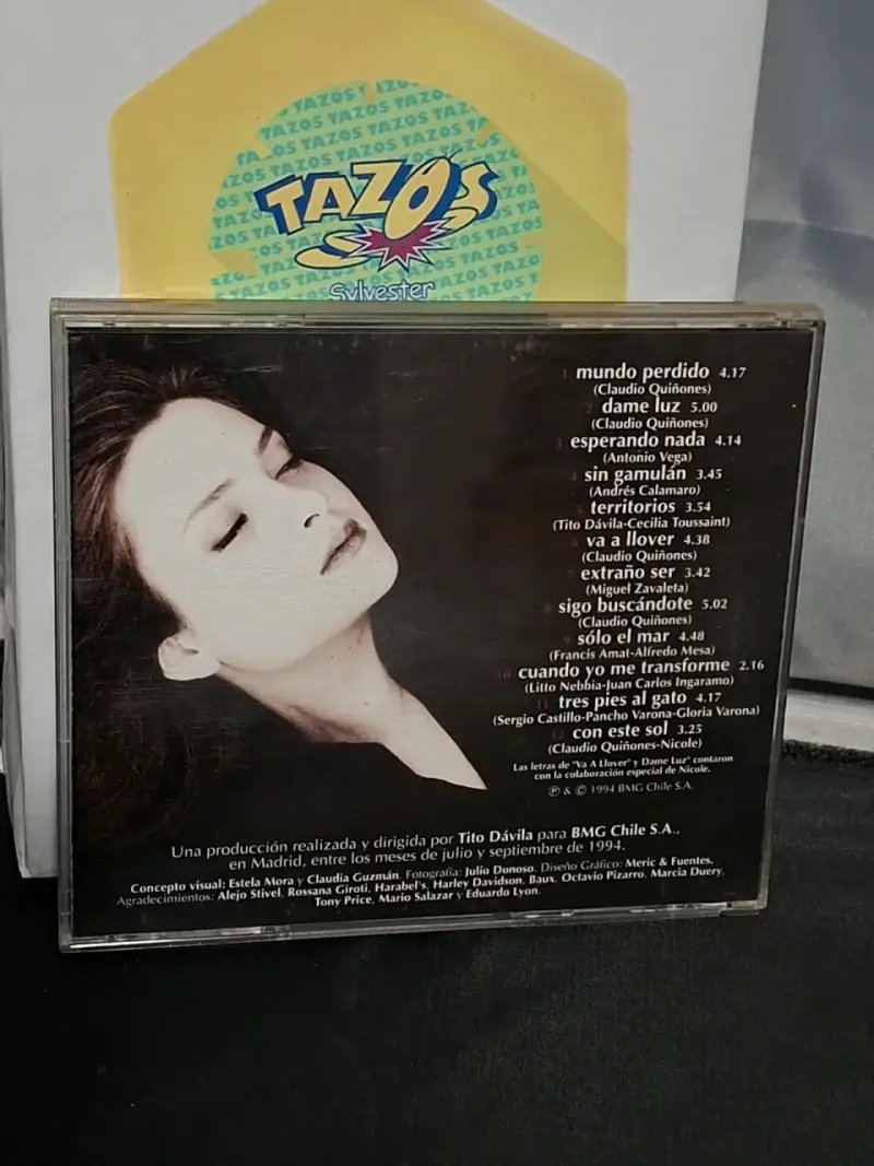 CD Nicole Esperando Nada Álbum Pop edición Chilena - 4