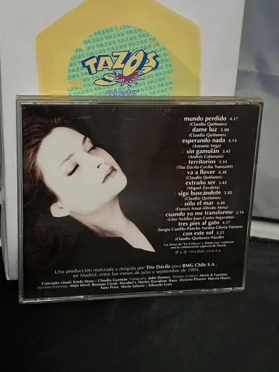 CD Nicole Esperando Nada Álbum Pop edición Chilena - miniatura 4