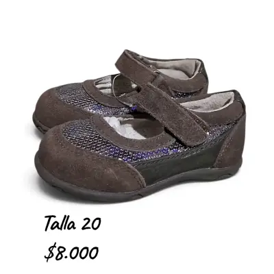 Zapatos de niña con velcro - miniatura 1