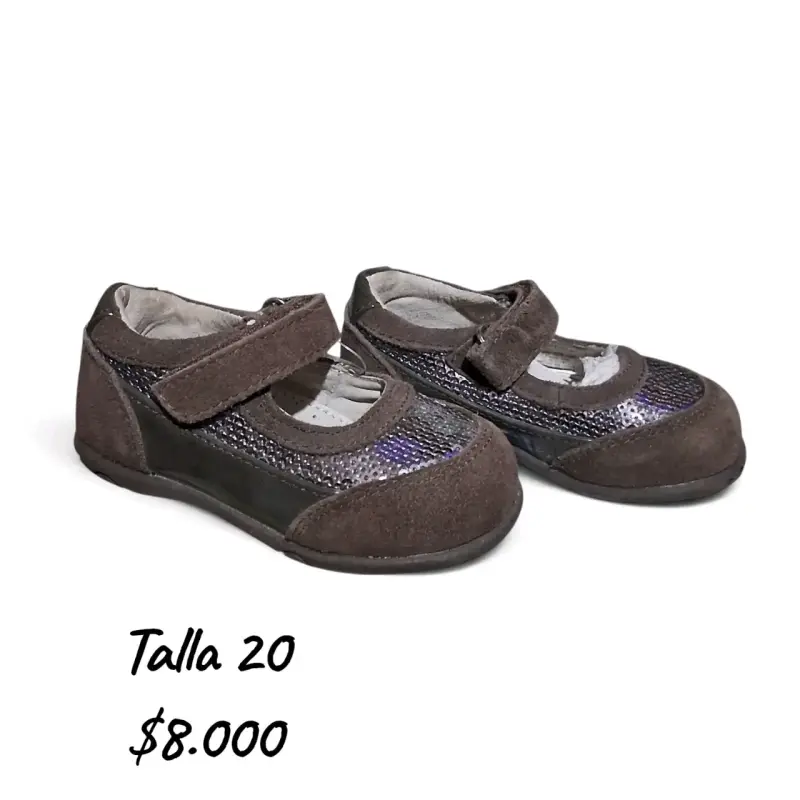 Zapatos de niña con velcro - 2