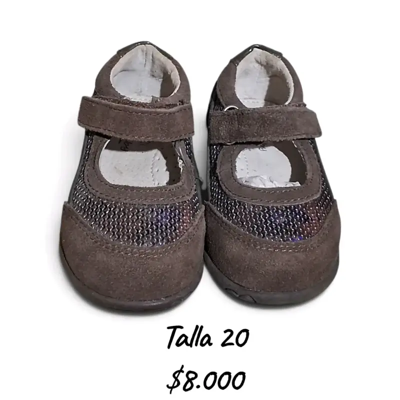 Zapatos de niña con velcro - 3