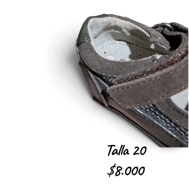 Zapatos de niña con velcro - 4