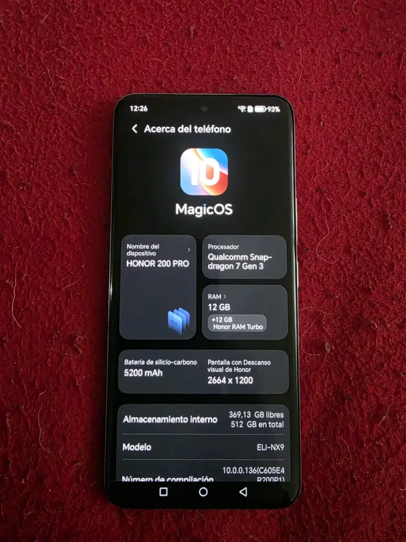 Smartphone Honor 200 Pro con 12GB RAM y 5200mAh - 3