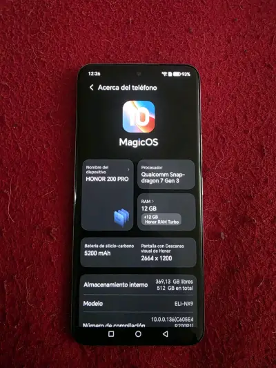 Smartphone Honor 200 Pro con 12GB RAM y 5200mAh - miniatura 3