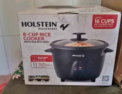 Arrocera Holstein de 8 tazas con olla removible - miniatura 1