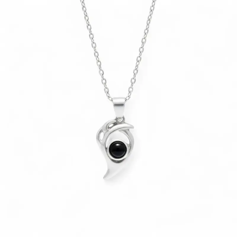 Collar Doble Yin Yang Acero Inoxidable - 2