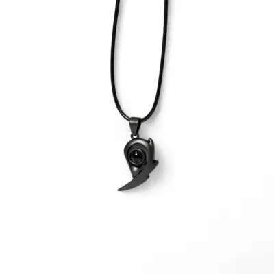 Collar Doble Yin Yang Acero Inoxidable - miniatura 3
