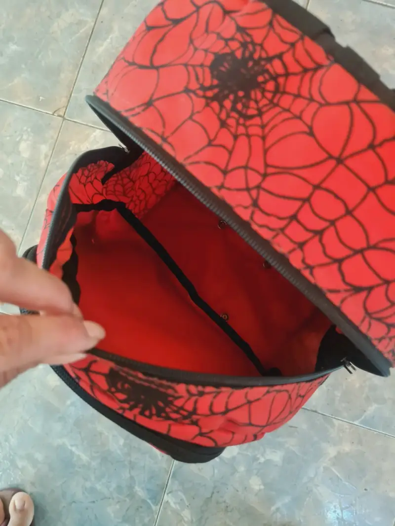 Mochila con ruedas Head Spiderman roja - 2