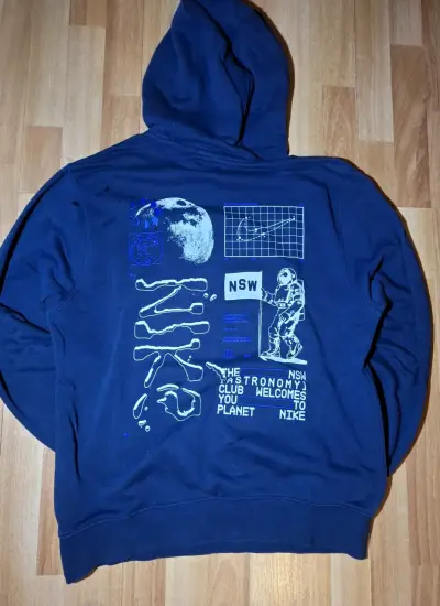 Poleron nike talla M exclusivo - miniatura 1