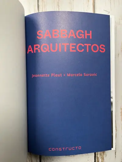 Libro Sabbagh Arquitectos de Constructo - miniatura 3