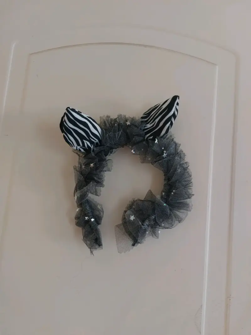 Disfraz de cebra para niña con tutu y orejas - 3