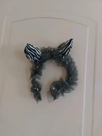 Disfraz de cebra para niña con tutu y orejas - miniatura 3