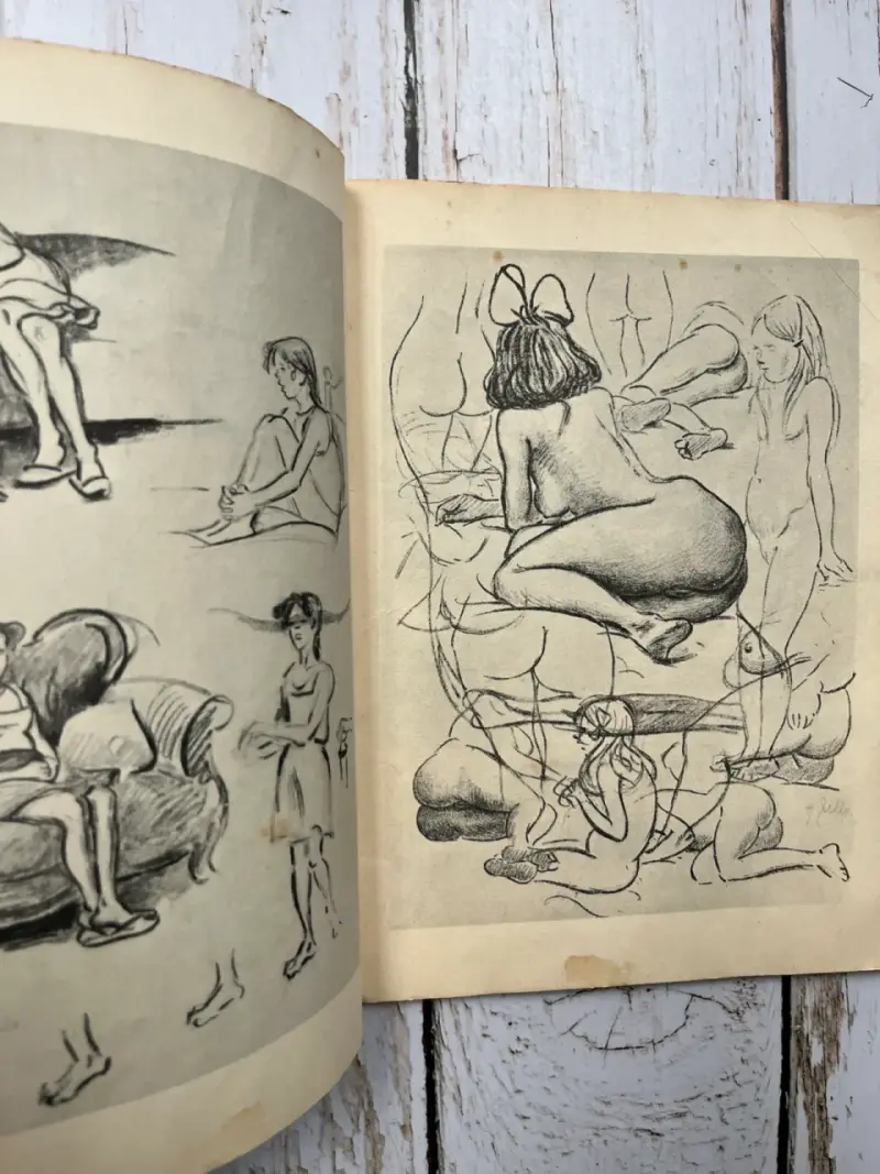Heinrich Zille – Antiguo álbum ilustrado en alemán - 4