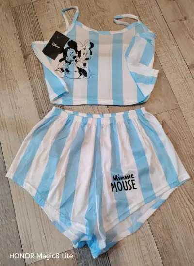 Pijama de verano Disney Minnie Mouse para mujer - miniatura 1
