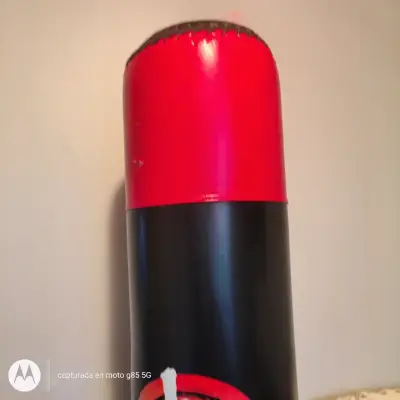 Saco de Boxeo Grande Rojo y Negro - miniatura 1