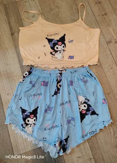 Conjunto de pijama estampado para mujer - miniatura 1