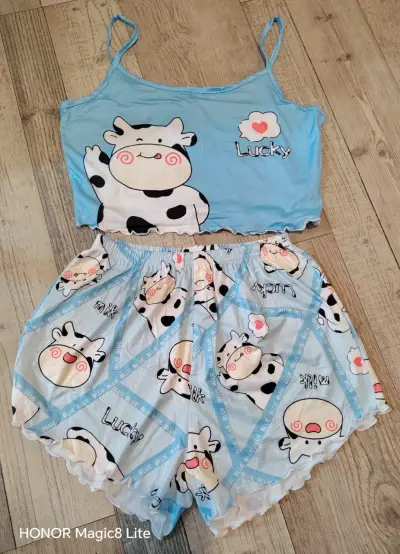 Conjunto de pijama estampado para mujer - miniatura 4