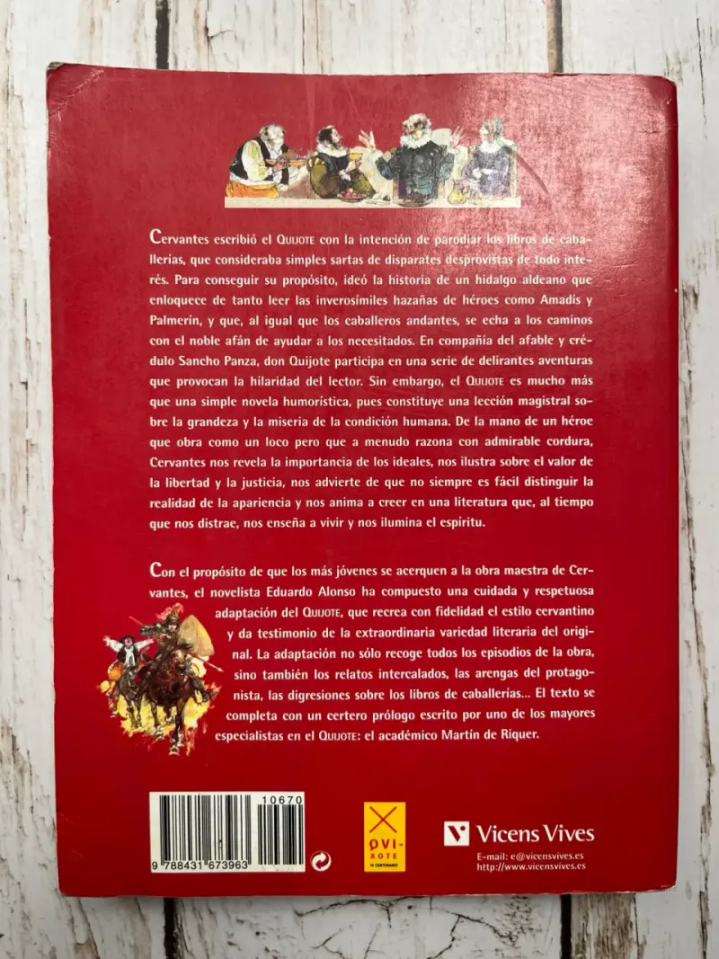 Libro Don Quijote de la Mancha Clásicos Adaptados - 2
