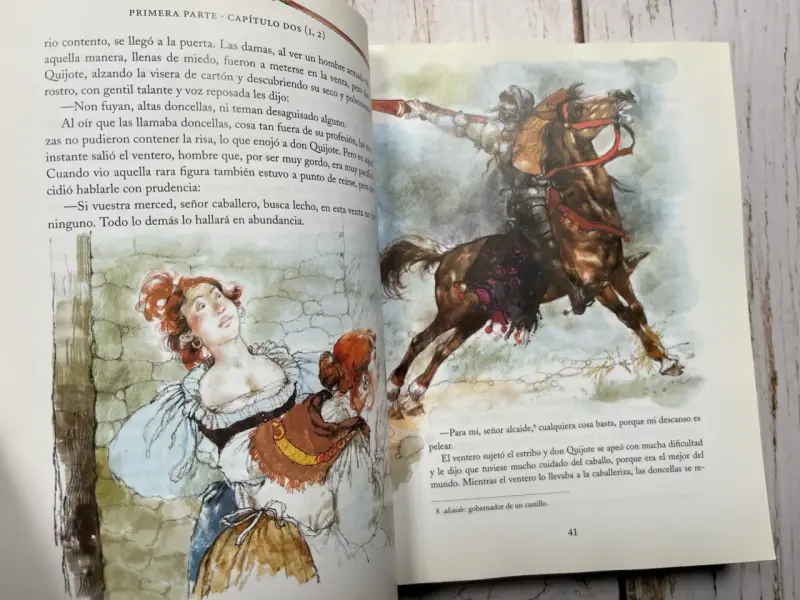 Libro Don Quijote de la Mancha Clásicos Adaptados - 4