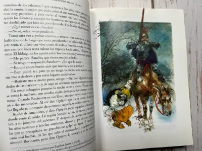 Libro Don Quijote de la Mancha Clásicos Adaptados - miniatura 5