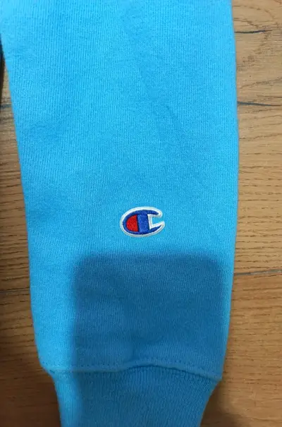 Polerón Mujer Champion Azul Talla S - miniatura 3
